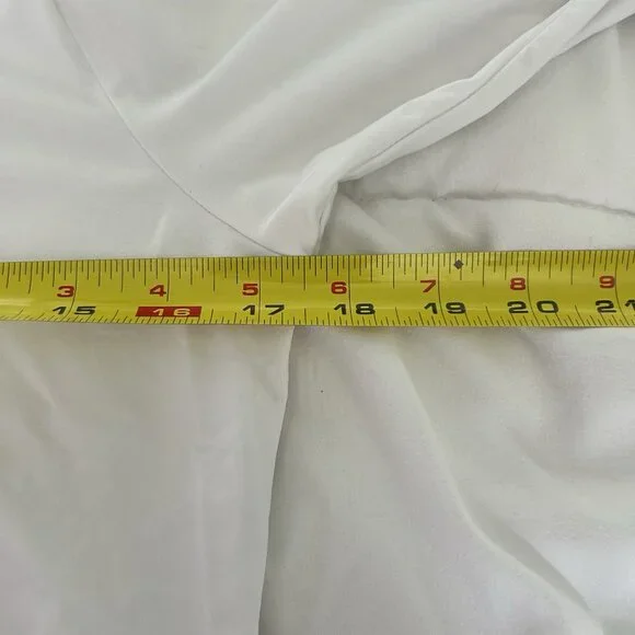 Sofibella UPF 50 Long Sleeve White Pullover 1/4 Zip Tennis Golf Womens Medium M - Picture 6 of 8